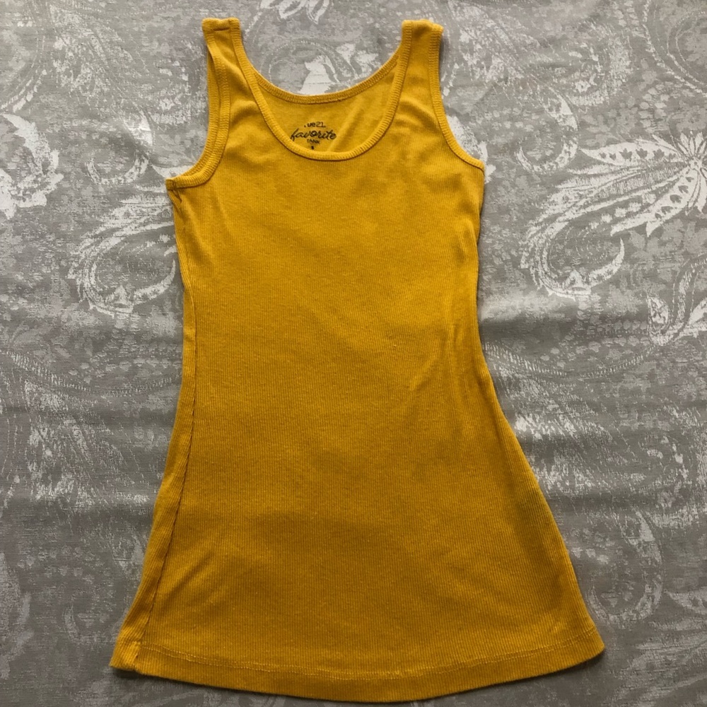 Rue 21 ladies marigold tank size S